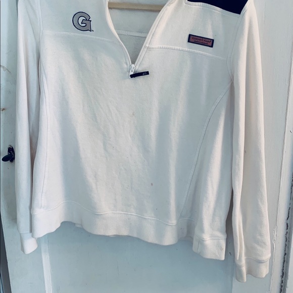 Georgetown Vineyard Vines Quarter ZIP! - Picture 2 of 2